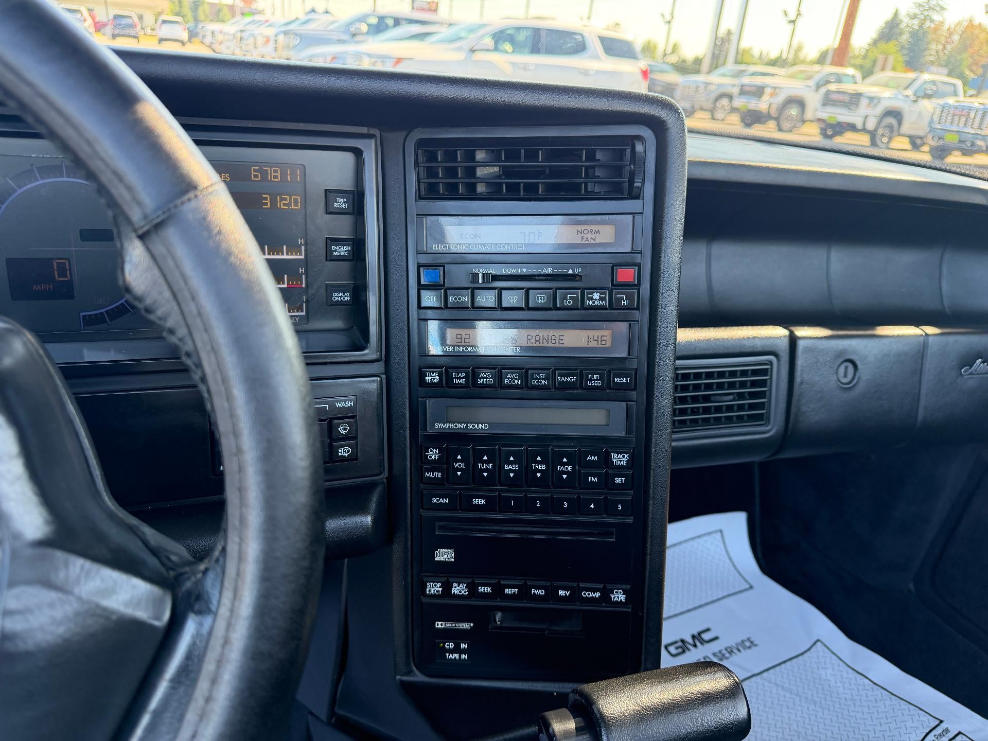 1992 Cadillac Allante' Base